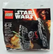 New Sealed Lego Star Wars 30276 FIrst Order Special Forces Tie Fighter Polybag