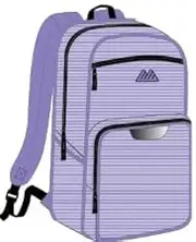 [Summit Ridge] Collapsible Mesh Backpacks for Adults, School, Beach - Backpack with Reflective Strip and Wire Frame for Support