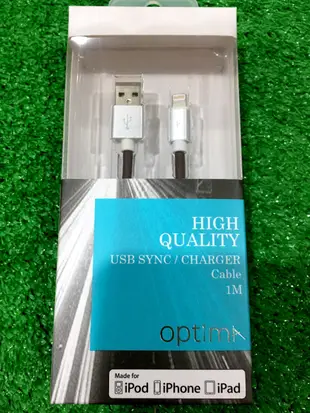 參 發問九折 Optima MFI認證 Lightning 8PIN 原廠認證 充電傳輸線 ALCCUS 銀色