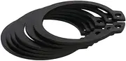 Circlip Rings,10 Pcs 40-48Mm C-Clips External Retaining Rings,65Mn Alloy Steel Circlip Snap External Retaining Ring for Electrical Appliance,42mm (Color:45mm) (Color : 40mm)