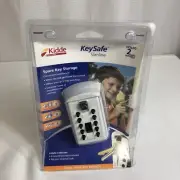 Kidde Keysafe Access Point Original Slimline 2 Key Push Button White #001370