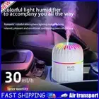 300ml Electric Air Humidifier Aroma Oil Diffuser Mini Mist Sprayer (White) AU