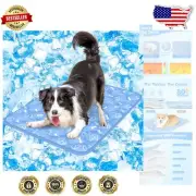 Portable 36'' Large Dog Cooling Mat with Color-Changing Fabric – Keeps Dogs Cool
