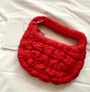 COS Quilted Micro Bag Red 1171064029 / 100% Authentic