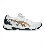 ASICS GEL-ROCKET 11 [1072A093-104] 女 排球鞋 室內運動 訓練 穩定 緩震 白黑金