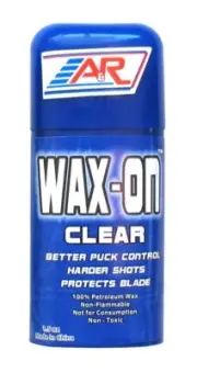 A&R Sports Ice HOCKEY STICK WAX - Improved Puck Control, Clear