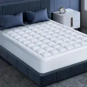 Mattress Pad Memory Foam Topper Bed Protector Cover Cooling Pillow Top Washable