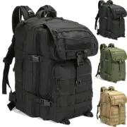 45L Military Tactical Backpack Large Army 3 Day Assault Pack Molle Bag Backpacks