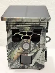 New-open Box Solar Trail Camera, 4K 46MP WiFi Bluetooth Camera, IP66 Waterproof