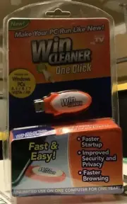 Win Cleaner USB As Seen on TV One Click PC Computer Clean Repair Protect-NEW!