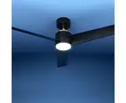 Devanti 52'' Ceiling Fan DC Motor w/Light w/Remote - Black