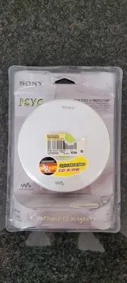 Sony PSYC CD Walkman Portable CD Player White D-EJ010 - New, Sealed.