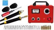 Wood Burning Kit 110V 100W Multifunction Pyrography Machine Gourd