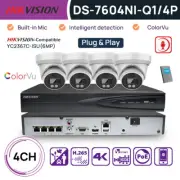 Hikvision 4CH 4K NVR 6MP ColorVu IP Camera CCTV Security System Mic PoE IP67 AU