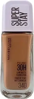 [Maybelline New York] Super Stay up to 30H Lumi-Matte Foundation with Amino Acids - 340