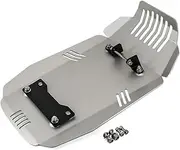 Chassis Skid Plate Engine Base Chassis Guard Skid Plate Belly Fit For BMW R 1200 Nine T NineT R9T Scrambler Pure Racer Urban 2013-2020 Chassis Protective Cover(Silver)
