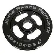 Jones CS-3102-C-B-5 Crankshaft Pulley 1G V-Belt 1/8"Key 1" Mandrel 5" D Billet