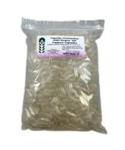 TAPIOCA VEGAN Vegetable Empty Capsules 1000 Count - Size 00 Kosher, Non-GMO USA