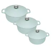 Chasseur Round French Oven (Duck Egg Blue) - 24cm/4L