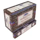 Satya Nag Champa Arabian Oudh Pooja Agarbatti Incense Sticks 15g x12 Boxes 180gm
