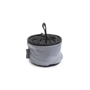 Compact Clothespin Storage Bag with Hanging Loop & Closing Cord (Gray) Space ...