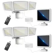Energetic Solar Outdoor Lights, 1800LM 150 LED Security Motion Sensor Outdoor...