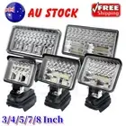 For Makita 18V Li-Ion Battery LED Work Light Workshop Flashlights Torch Camping
