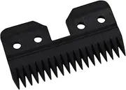 Professional 18 Teeth Hair Clipper Replacement Blades, Zirconia Ceramic Moving Blade for Oster A5 Fast Feed Clippers Perfect for Both Pet Grooming/Human Hair (Black, 1)