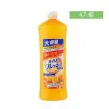 在飛比找遠傳friDay購物優惠-【6入組】日本Mitsuei美淨易植物洗碗精(柑橘) 800