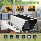 Outdoor HD 1080P Solar Powered CCTV Home Security Energy WiFi Wireless IP Camera