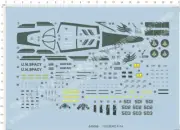 Detail Up 1/72 Macross Zero F-14 Spaceship Model Kit Markings Water Slide Decal