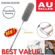 Feather Duster Extendable Handle 250cm Long Telescopic Duster Magic Static Brush