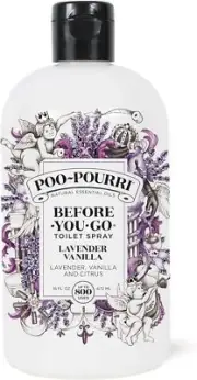 Poo-Pourri Before-You-Go 16 Ounce Refill Bottle, Lavender Vanilla