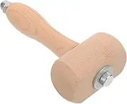 LIFKOME Wooden Mallet Leather Carving Hammer Durable DIY Leather Stamping Tool with Ergonomic Handle Lightweight Design for Easy Use Crafting and Carving Projects