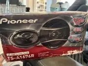 PIONEER TS-A1676R 6.5" 320W 3-WAY TWEETERS CAR STEREO AMPLIFIED PAIR SPEAKERS#20