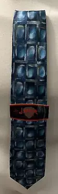 NWT - Jerry Garcia Men’s Hieroglyphics Tie Tunes Collection 44 Tie Blue Shades