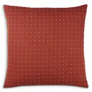 Anchal Cross-Stitch Throw Pillow
