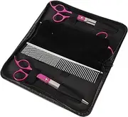 Portable Pet Hair Trimmer Scissors Set Professional Grooming Tools for Dogs and Cats