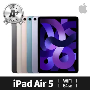 【Apple】A 級福利品 iPad Air 第 5 代(10.9吋/WiFi/64GB)