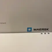 Maersk 2025 Wall Calendar Trucking Shipping Containers Airplanes Logistics