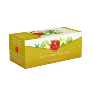 【Julius Meinl 小紅帽咖啡】清新薄荷檸檬綠茶 Green Fresh Lemon Mint(25入/盒)