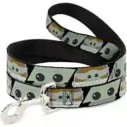 Buckle-Down Dog Leash Star Wars Mandalorian Disney Child Chibi 4'Foot