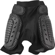 PROPRO Multifunction Sport Cycling Hip Pad Protection Pants L EVA Padded Impact Gear Short Pants for Skiing and Roller Skating Lightweight Protective Gear with Adjustable