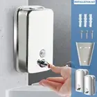 Multi-Function Soap Dispenser Wall Mount Reliable Commercial Hand Soap tiWde
