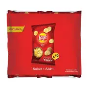 Snacks Chips Lay's Potato Chips with Salt 10X45 g