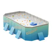 Foldable Large Kiddie Pool PVC Swimming Pool Portable Pool Family Bathing Tub