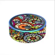 Skin Decal for Amazon Echo Dot (2nd gen) / Ethnic Circles Pattern