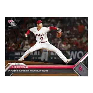 Shohei Ohtani 2023 Topps Now 大谷翔平 10勝40轟 球員卡 #683