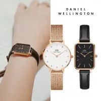 在飛比找momo購物網優惠-【Daniel Wellington】DW 手錶 Quadr