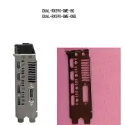I/O IO shield for ASUS DUAL-RX590-GME-O8G Graphics Card Backplate Bracket Panel